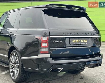 Черный Ленд Ровер Рендж Ровер, объемом двигателя 4.4 л и пробегом 132 тыс. км за 36900 $, фото 13 на Automoto.ua