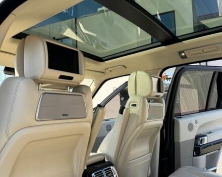 Чорний Ленд Ровер Рендж Ровер, об'ємом двигуна 5 л та пробігом 206 тис. км за 27900 $, фото 11 на Automoto.ua