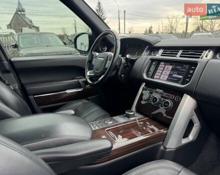 Черный Ленд Ровер Рендж Ровер, объемом двигателя 3 л и пробегом 183 тыс. км за 28900 $, фото 14 на Automoto.ua