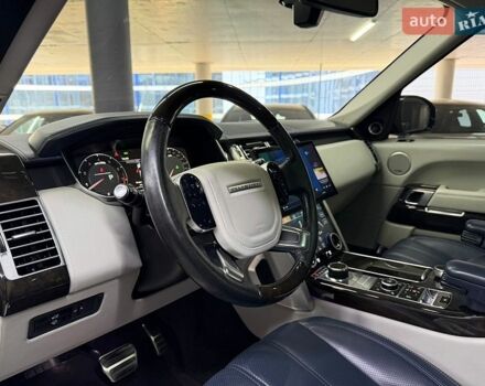 Черный Ленд Ровер Рендж Ровер, объемом двигателя 5 л и пробегом 117 тыс. км за 36500 $, фото 20 на Automoto.ua