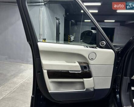 Черный Ленд Ровер Рендж Ровер, объемом двигателя 5 л и пробегом 115 тыс. км за 26500 $, фото 10 на Automoto.ua