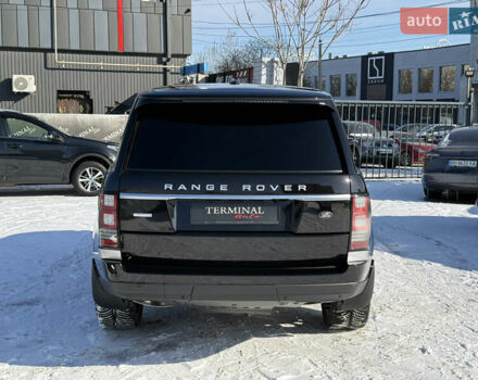 Черный Ленд Ровер Рендж Ровер, объемом двигателя 5 л и пробегом 102 тыс. км за 33500 $, фото 6 на Automoto.ua