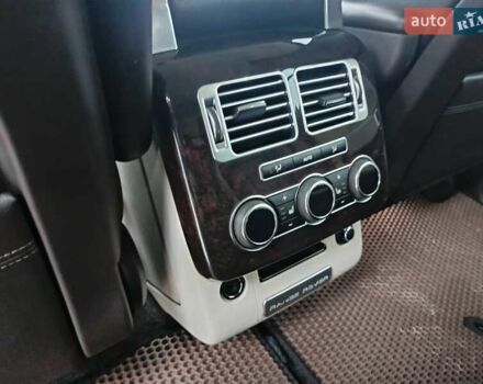 Чорний Ленд Ровер Рендж Ровер, об'ємом двигуна 4.37 л та пробігом 214 тис. км за 34500 $, фото 18 на Automoto.ua