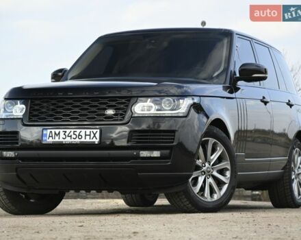 Черный Ленд Ровер Рендж Ровер, объемом двигателя 4.4 л и пробегом 205 тыс. км за 33900 $, фото 14 на Automoto.ua