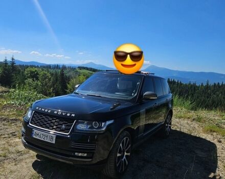 Чорний Ленд Ровер Рендж Ровер, об'ємом двигуна 5 л та пробігом 186 тис. км за 28999 $, фото 27 на Automoto.ua