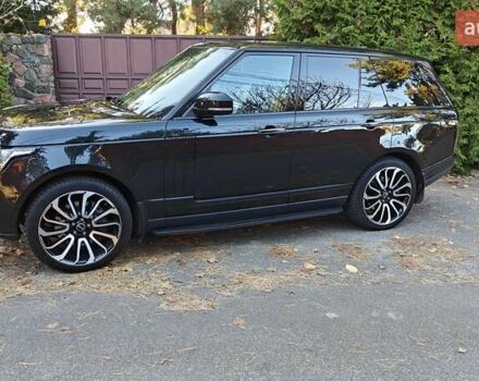 Черный Ленд Ровер Рендж Ровер, объемом двигателя 5 л и пробегом 137 тыс. км за 32000 $, фото 5 на Automoto.ua