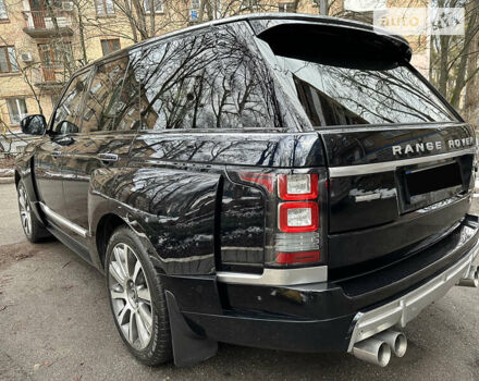Черный Ленд Ровер Рендж Ровер, объемом двигателя 4.4 л и пробегом 250 тыс. км за 29900 $, фото 1 на Automoto.ua