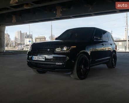 Черный Ленд Ровер Рендж Ровер, объемом двигателя 5 л и пробегом 52 тыс. км за 43500 $, фото 4 на Automoto.ua