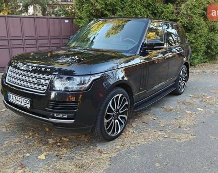 Черный Ленд Ровер Рендж Ровер, объемом двигателя 5 л и пробегом 137 тыс. км за 32000 $, фото 1 на Automoto.ua