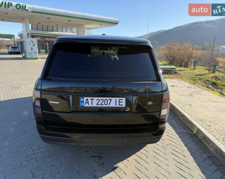 Черный Ленд Ровер Рендж Ровер, объемом двигателя 2.99 л и пробегом 225 тыс. км за 30000 $, фото 12 на Automoto.ua