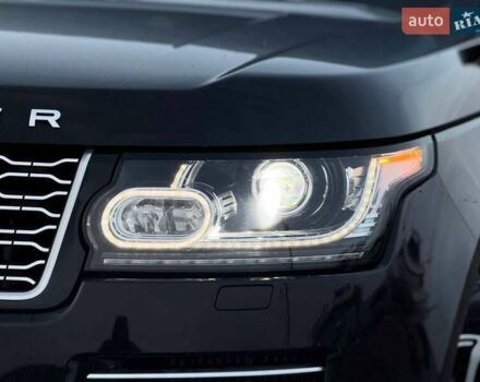 Черный Ленд Ровер Рендж Ровер, объемом двигателя 4.37 л и пробегом 207 тыс. км за 31500 $, фото 2 на Automoto.ua