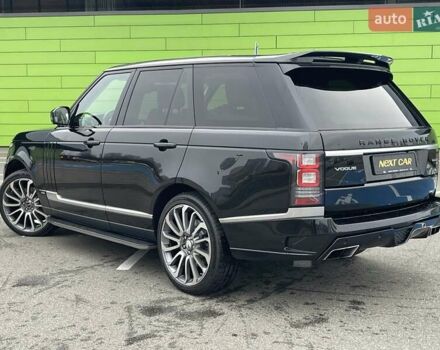 Черный Ленд Ровер Рендж Ровер, объемом двигателя 4.4 л и пробегом 132 тыс. км за 36900 $, фото 12 на Automoto.ua