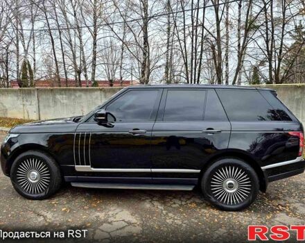Черный Ленд Ровер Рендж Ровер, объемом двигателя 5 л и пробегом 170 тыс. км за 30000 $, фото 10 на Automoto.ua
