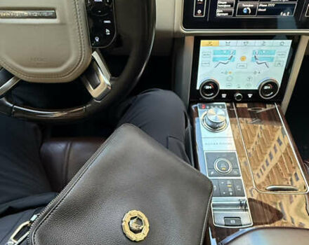 Черный Ленд Ровер Рендж Ровер, объемом двигателя 4.37 л и пробегом 170 тыс. км за 39500 $, фото 95 на Automoto.ua