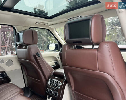 Чорний Ленд Ровер Рендж Ровер, об'ємом двигуна 5 л та пробігом 139 тис. км за 25900 $, фото 28 на Automoto.ua