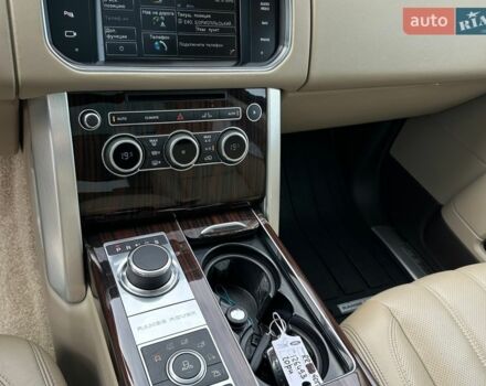 Черный Ленд Ровер Рендж Ровер, объемом двигателя 5 л и пробегом 52 тыс. км за 37800 $, фото 17 на Automoto.ua