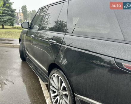 Чорний Ленд Ровер Рендж Ровер, об'ємом двигуна 5 л та пробігом 93 тис. км за 40000 $, фото 8 на Automoto.ua