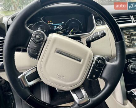 Чорний Ленд Ровер Рендж Ровер, об'ємом двигуна 5 л та пробігом 93 тис. км за 40000 $, фото 54 на Automoto.ua