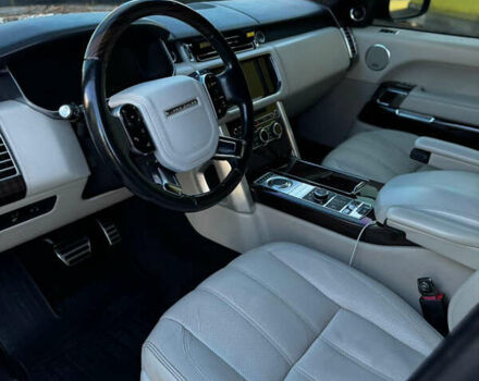 Черный Ленд Ровер Рендж Ровер, объемом двигателя 4.37 л и пробегом 227 тыс. км за 40000 $, фото 24 на Automoto.ua