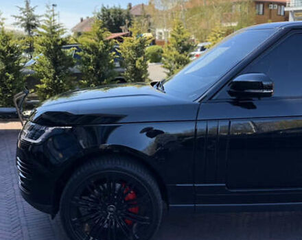 Черный Ленд Ровер Рендж Ровер, объемом двигателя 4.37 л и пробегом 170 тыс. км за 39500 $, фото 92 на Automoto.ua