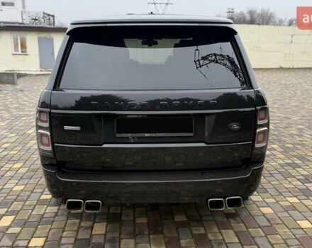 Черный Ленд Ровер Рендж Ровер, объемом двигателя 5 л и пробегом 150 тыс. км за 39800 $, фото 6 на Automoto.ua