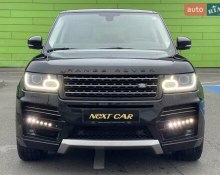 Черный Ленд Ровер Рендж Ровер, объемом двигателя 4.4 л и пробегом 132 тыс. км за 36900 $, фото 2 на Automoto.ua