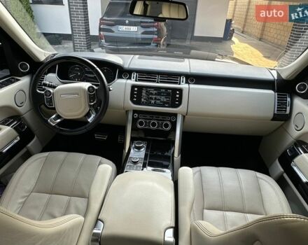 Чорний Ленд Ровер Рендж Ровер, об'ємом двигуна 5 л та пробігом 207 тис. км за 25900 $, фото 19 на Automoto.ua