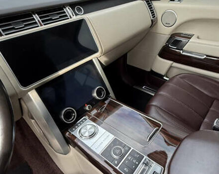 Черный Ленд Ровер Рендж Ровер, объемом двигателя 4.37 л и пробегом 170 тыс. км за 39500 $, фото 56 на Automoto.ua