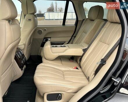 Черный Ленд Ровер Рендж Ровер, объемом двигателя 5 л и пробегом 52 тыс. км за 37800 $, фото 20 на Automoto.ua