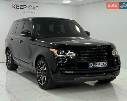Чорний Ленд Ровер Рендж Ровер, об'ємом двигуна 4.37 л та пробігом 216 тис. км за 27500 $, фото 1 на Automoto.ua