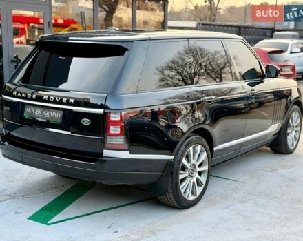Черный Ленд Ровер Рендж Ровер, объемом двигателя 5 л и пробегом 110 тыс. км за 33900 $, фото 7 на Automoto.ua