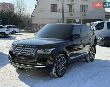 Черный Ленд Ровер Рендж Ровер, объемом двигателя 5 л и пробегом 102 тыс. км за 33500 $, фото 4 на Automoto.ua