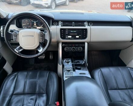 Черный Ленд Ровер Рендж Ровер, объемом двигателя 4.4 л и пробегом 240 тыс. км за 29888 $, фото 8 на Automoto.ua
