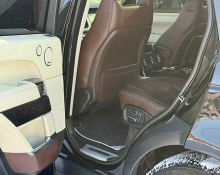 Черный Ленд Ровер Рендж Ровер, объемом двигателя 5 л и пробегом 102 тыс. км за 33500 $, фото 27 на Automoto.ua