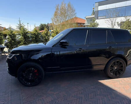 Черный Ленд Ровер Рендж Ровер, объемом двигателя 4.37 л и пробегом 170 тыс. км за 39500 $, фото 93 на Automoto.ua