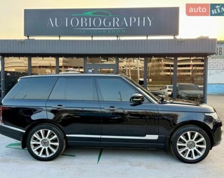 Черный Ленд Ровер Рендж Ровер, объемом двигателя 5 л и пробегом 110 тыс. км за 33900 $, фото 6 на Automoto.ua