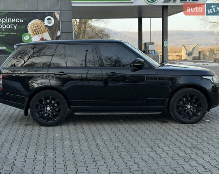 Черный Ленд Ровер Рендж Ровер, объемом двигателя 4.37 л и пробегом 200 тыс. км за 36500 $, фото 7 на Automoto.ua