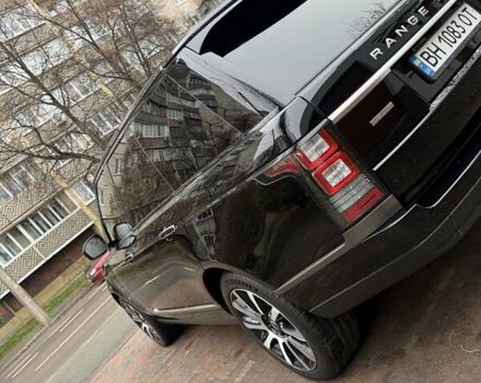 Чорний Ленд Ровер Рендж Ровер, об'ємом двигуна 5 л та пробігом 175 тис. км за 26950 $, фото 22 на Automoto.ua