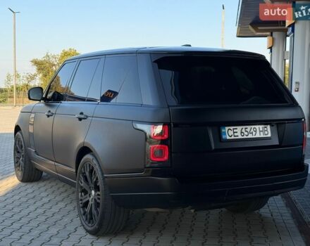 Черный Ленд Ровер Рендж Ровер, объемом двигателя 3 л и пробегом 170 тыс. км за 25999 $, фото 4 на Automoto.ua