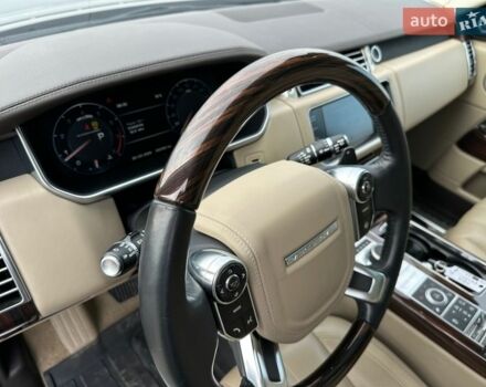 Черный Ленд Ровер Рендж Ровер, объемом двигателя 5 л и пробегом 52 тыс. км за 37800 $, фото 16 на Automoto.ua