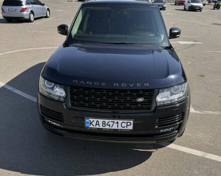 Черный Ленд Ровер Рендж Ровер, объемом двигателя 4.4 л и пробегом 152 тыс. км за 40000 $, фото 2 на Automoto.ua