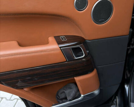 Черный Ленд Ровер Рендж Ровер, объемом двигателя 4.37 л и пробегом 200 тыс. км за 36500 $, фото 19 на Automoto.ua