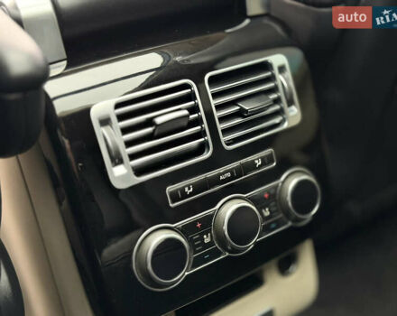 Черный Ленд Ровер Рендж Ровер, объемом двигателя 4.39 л и пробегом 200 тыс. км за 38900 $, фото 13 на Automoto.ua