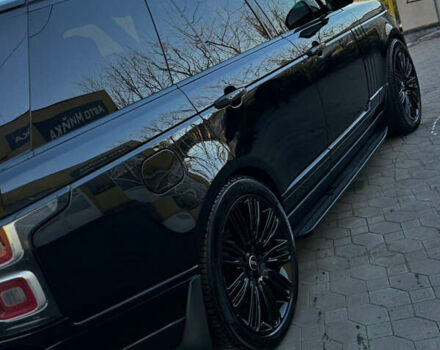 Черный Ленд Ровер Рендж Ровер, объемом двигателя 4.37 л и пробегом 227 тыс. км за 40000 $, фото 6 на Automoto.ua