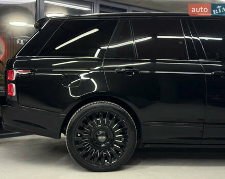 Черный Ленд Ровер Рендж Ровер, объемом двигателя 5 л и пробегом 177 тыс. км за 38900 $, фото 12 на Automoto.ua