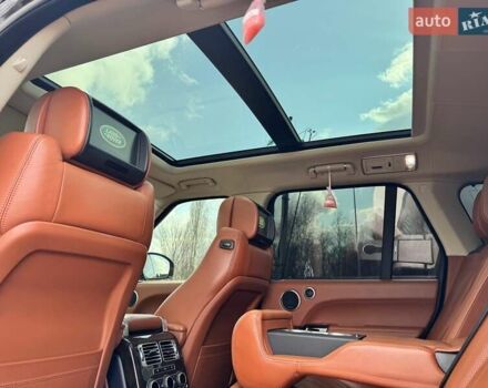 Чорний Ленд Ровер Рендж Ровер, об'ємом двигуна 4.37 л та пробігом 225 тис. км за 34500 $, фото 35 на Automoto.ua
