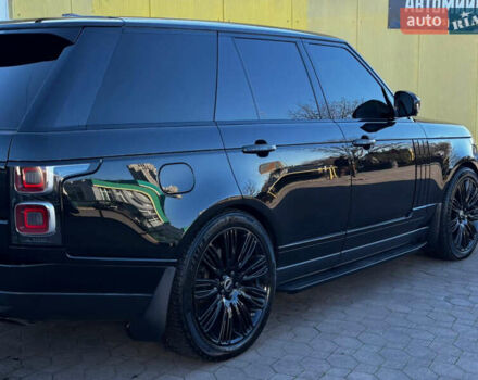 Черный Ленд Ровер Рендж Ровер, объемом двигателя 4.37 л и пробегом 227 тыс. км за 40000 $, фото 2 на Automoto.ua