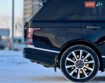 Черный Ленд Ровер Рендж Ровер, объемом двигателя 5 л и пробегом 240 тыс. км за 30900 $, фото 8 на Automoto.ua