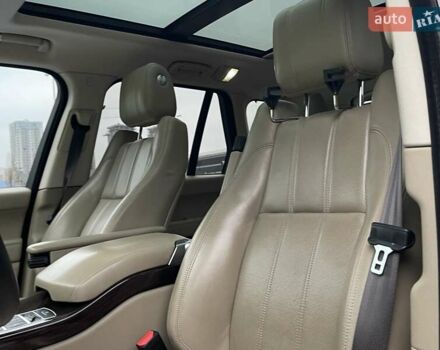 Черный Ленд Ровер Рендж Ровер, объемом двигателя 4.4 л и пробегом 132 тыс. км за 36900 $, фото 23 на Automoto.ua