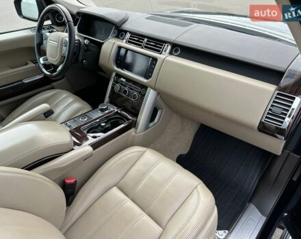 Черный Ленд Ровер Рендж Ровер, объемом двигателя 5 л и пробегом 52 тыс. км за 37800 $, фото 28 на Automoto.ua